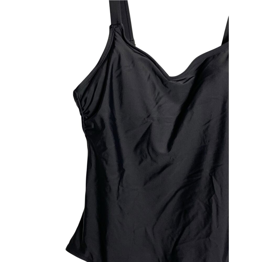 Hurley Women’s One Piece Swimsuit XL Black UPF 50+ Adjustable Straps NWT - Picture 8 of 14